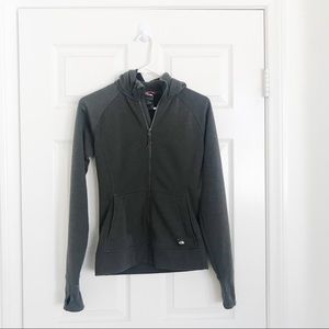 North Face zip up hoodie